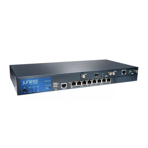 Juniper SRX220 User manual