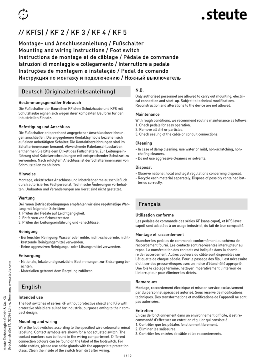 steute KF Programming manual