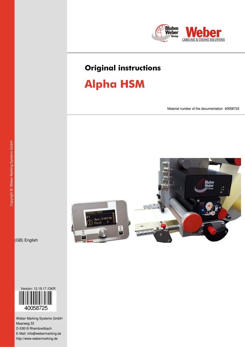 Weber Alpha HSM Original instructions