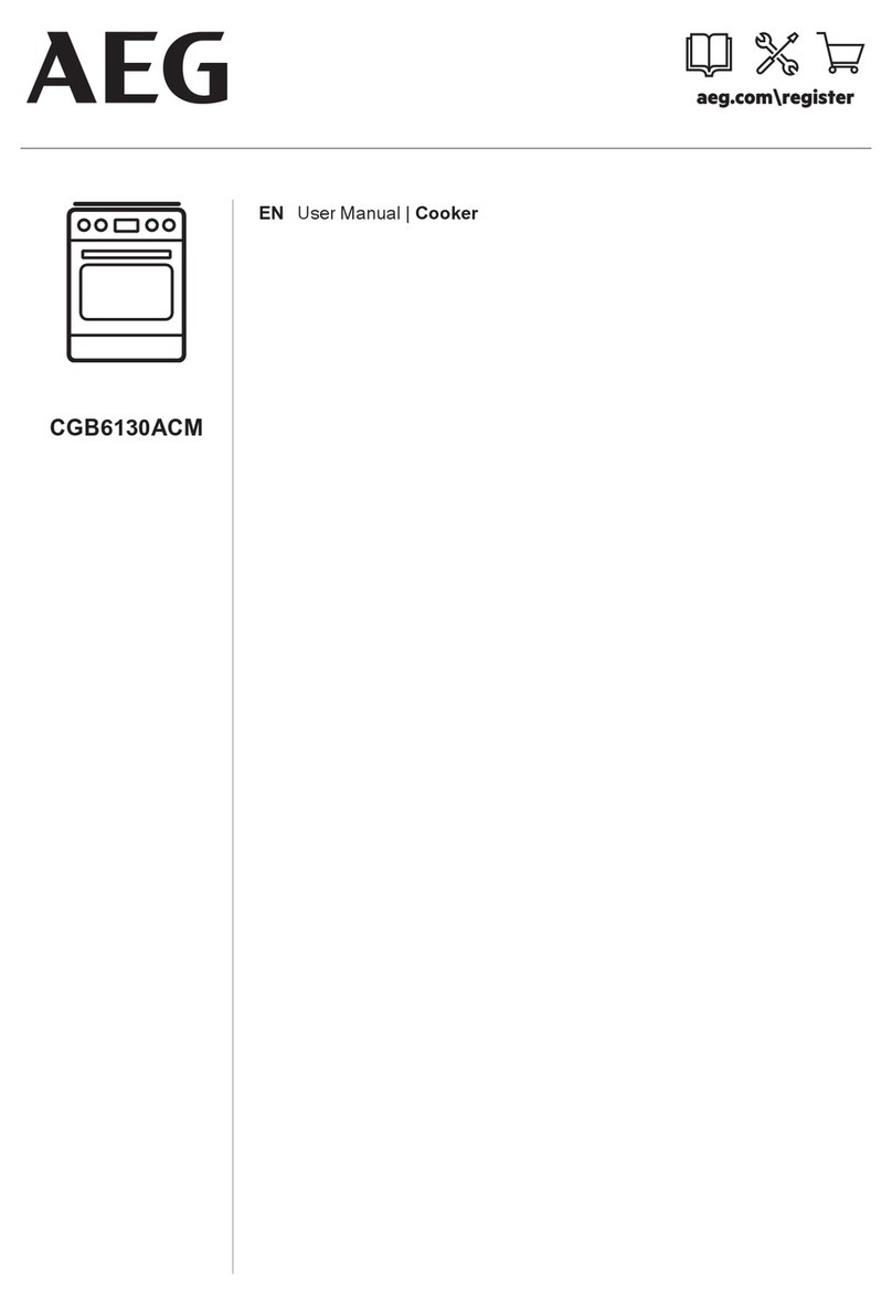 AEG CGB6130ACM User manual