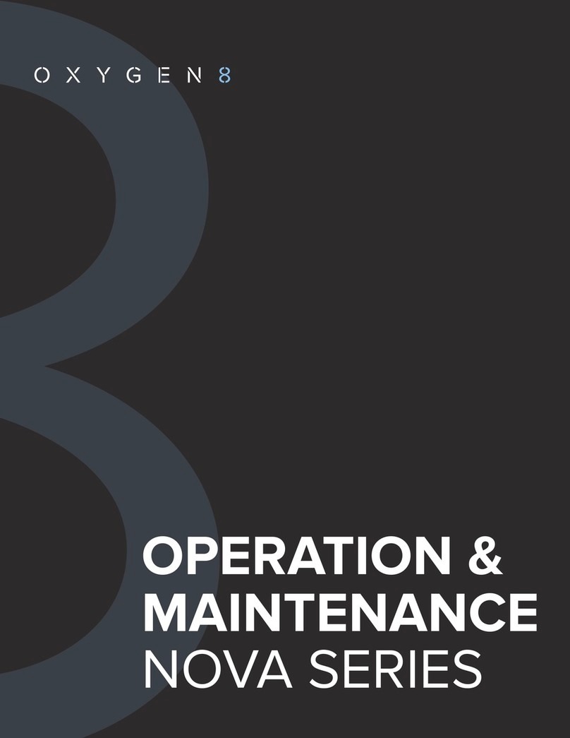 Oxygen 8 NOVA Series Application, operation & maintenance