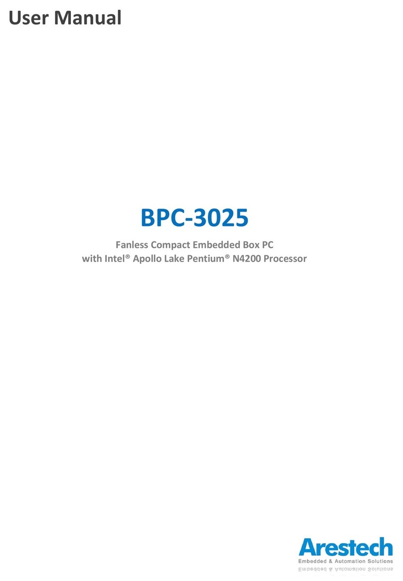 Arestech BPC-3025 user manual