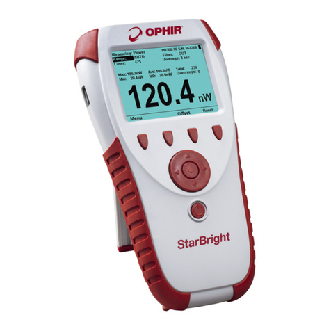 OPHIR mks StarBright User manual