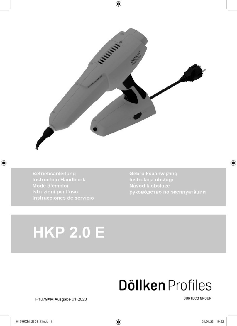 Dollken Profiles HKP 2.0 E Instruction handbook