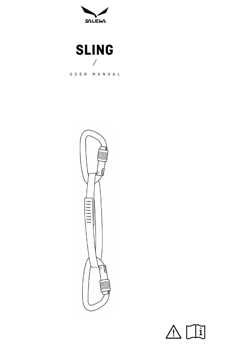Salewa Dyneema user manual