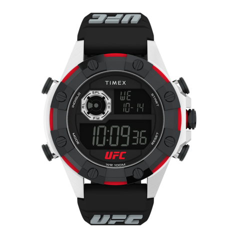 Timex UFC KICK DIGITAL User manual Timex UFC KICK DIGITAL User manual