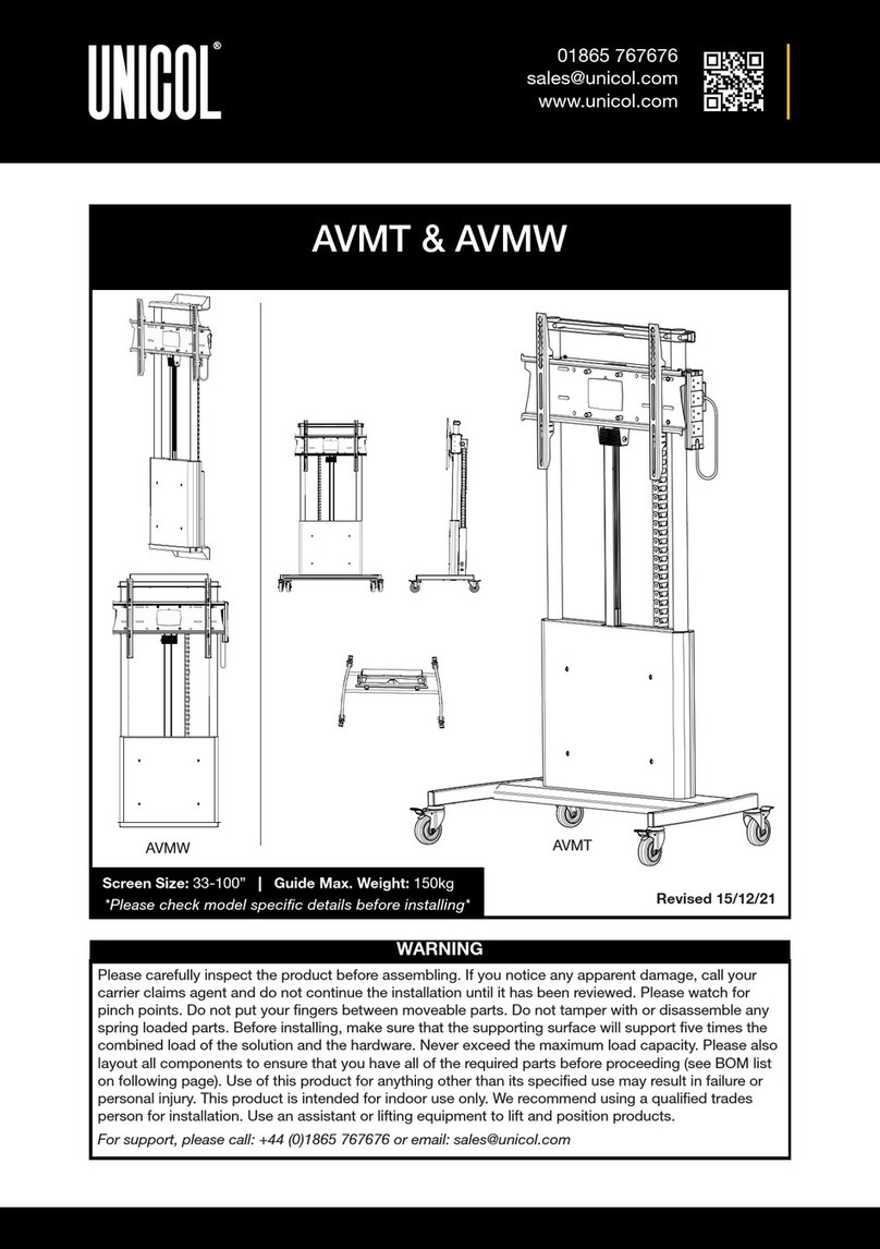 Unicol AVMT quick start guide