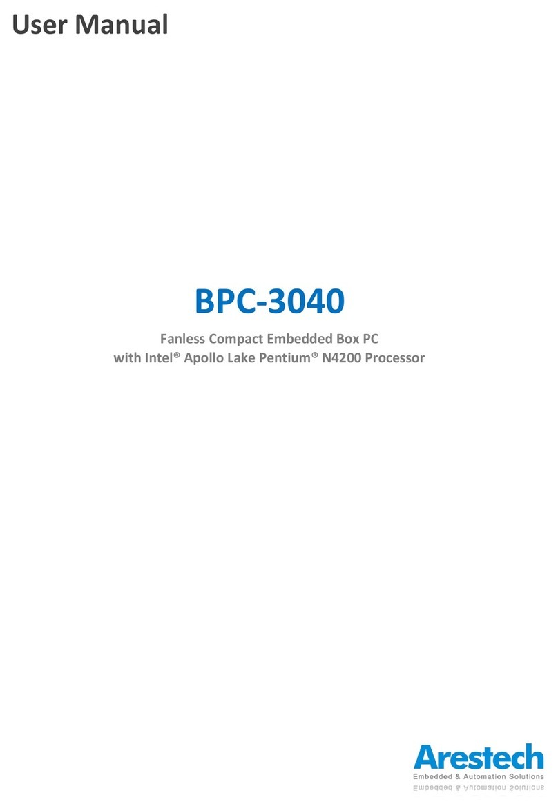 Arestech BPC-3040 User manual