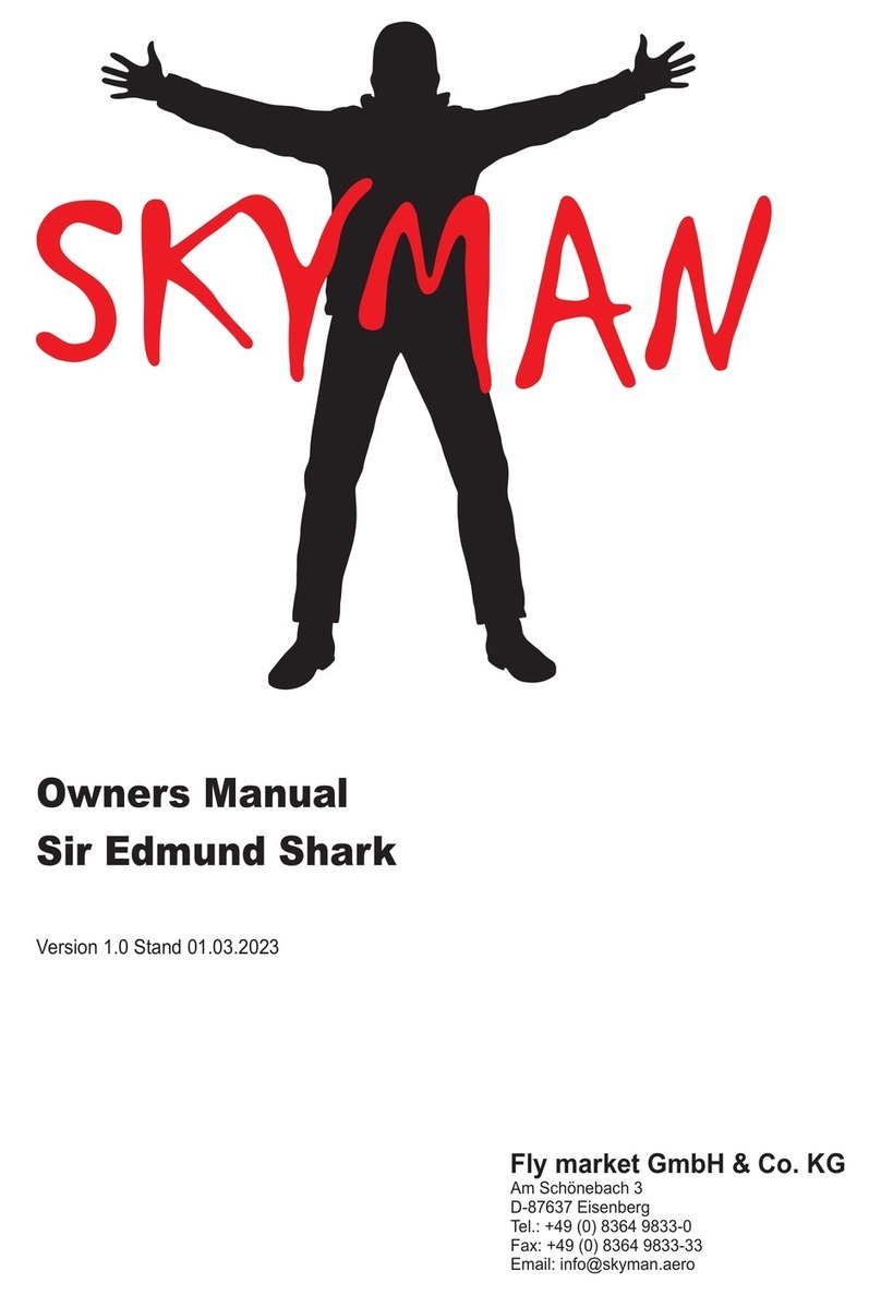 Skyman Sir Edmund Shark owner's manual