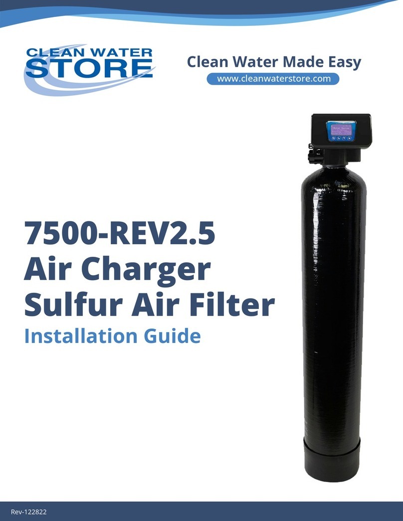 Clean Water 7500-REV2.5 installation guide