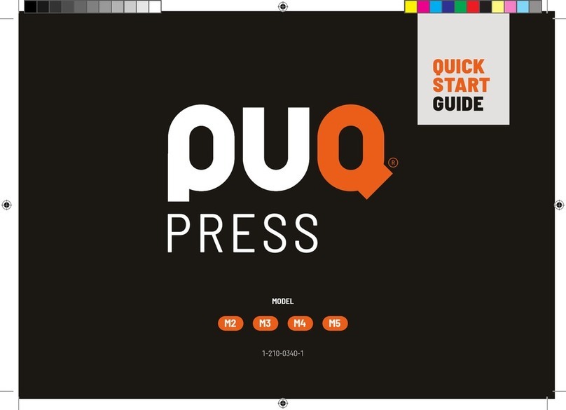 Puqpress M2 quick start guide