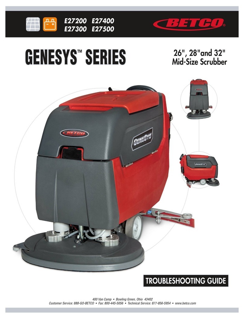 BETCO GENESYS Series troubleshooting guide