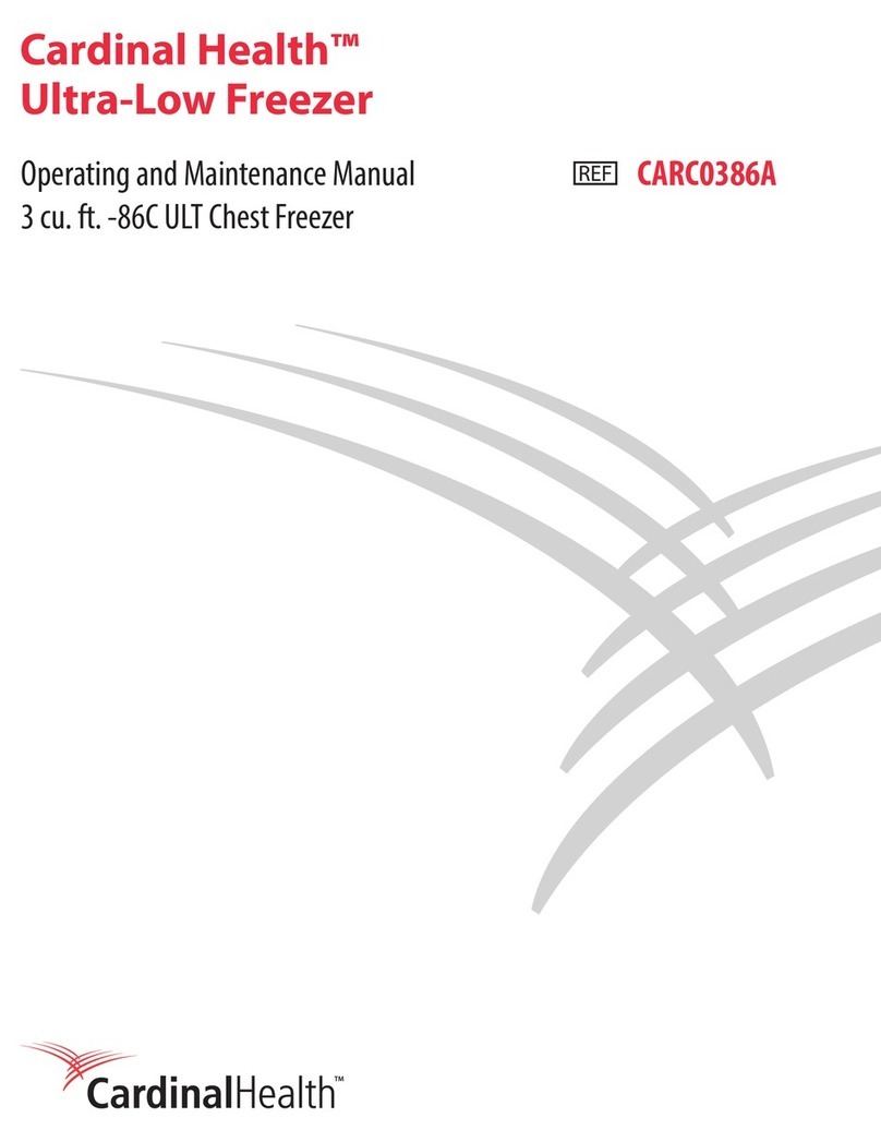 Cardinal Health CARC0386A Operating and maintenance manual