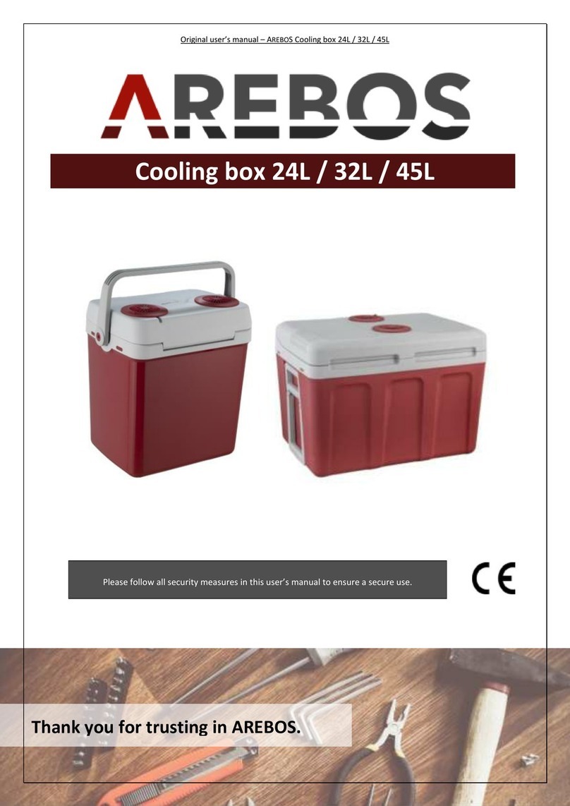 AREBOS AR-HE-KB20R Original user manual