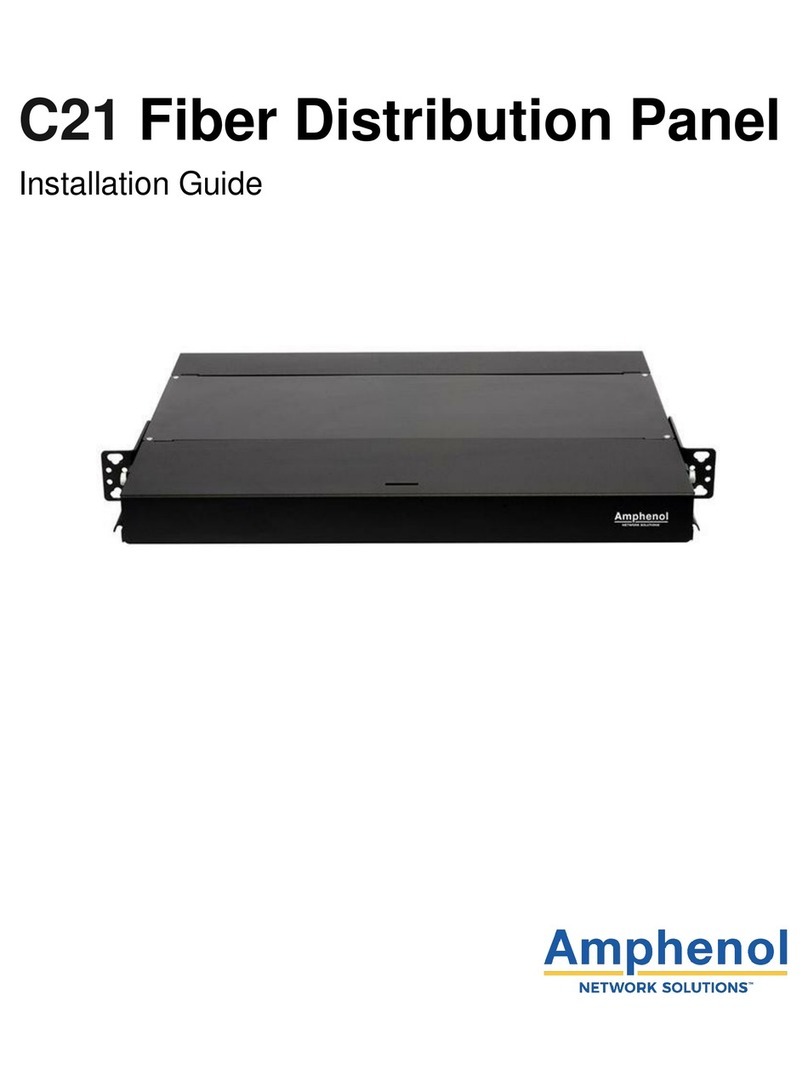 Amphenol C21 installation guide Amphenol C21 installation guide