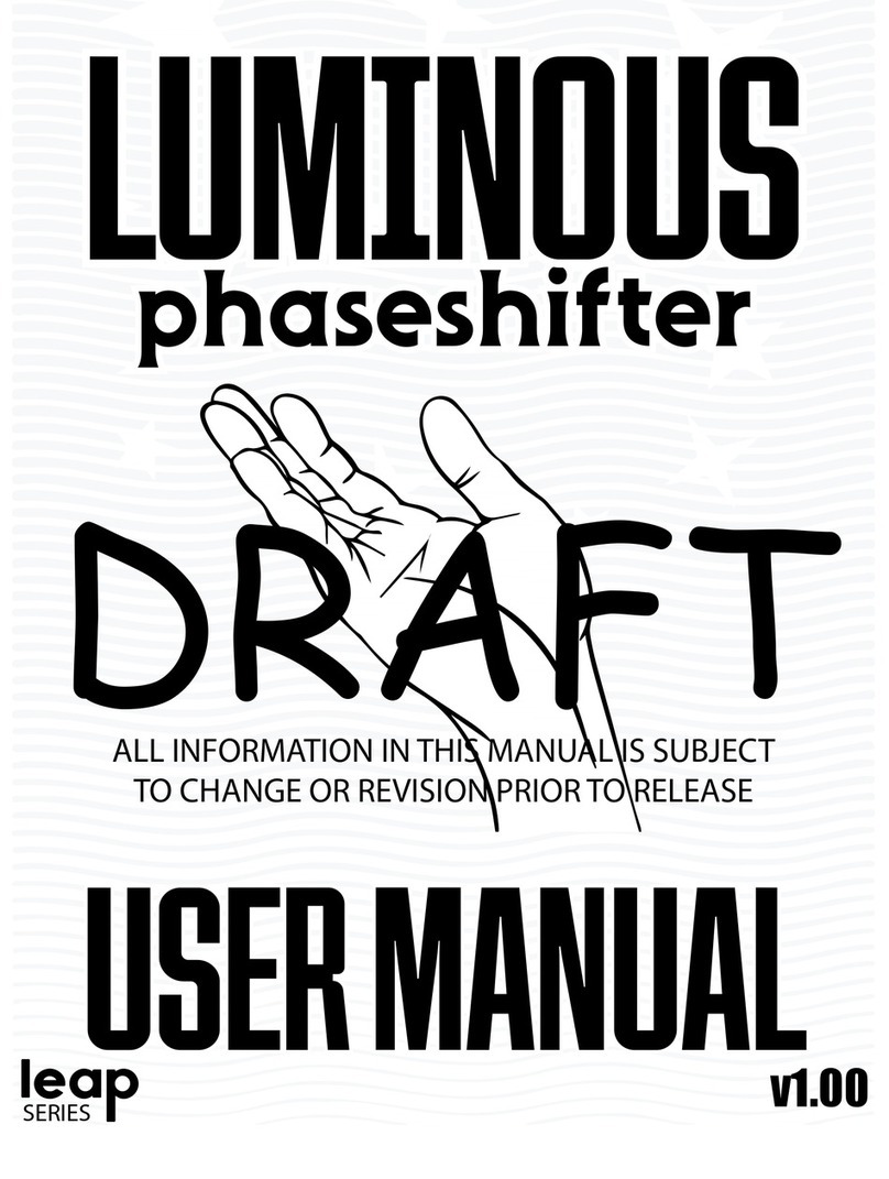 Alexander leap Series user manual