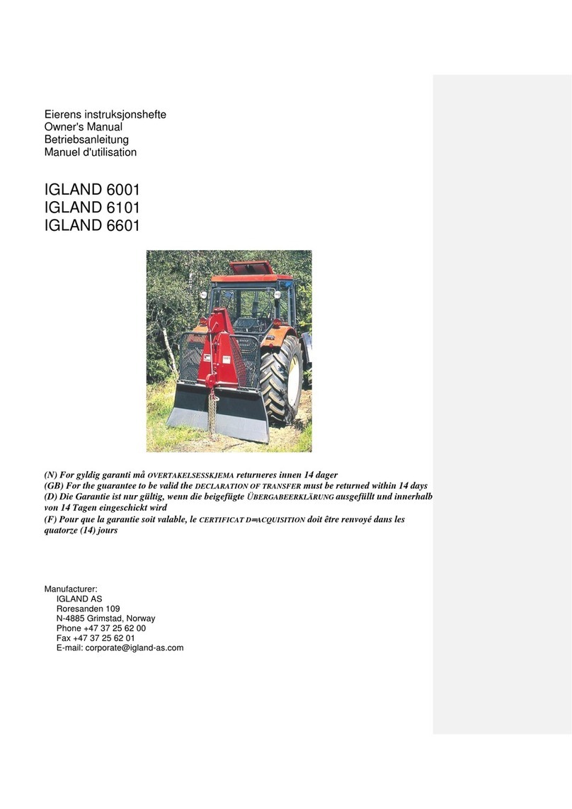 IGLAND 6001 User manual