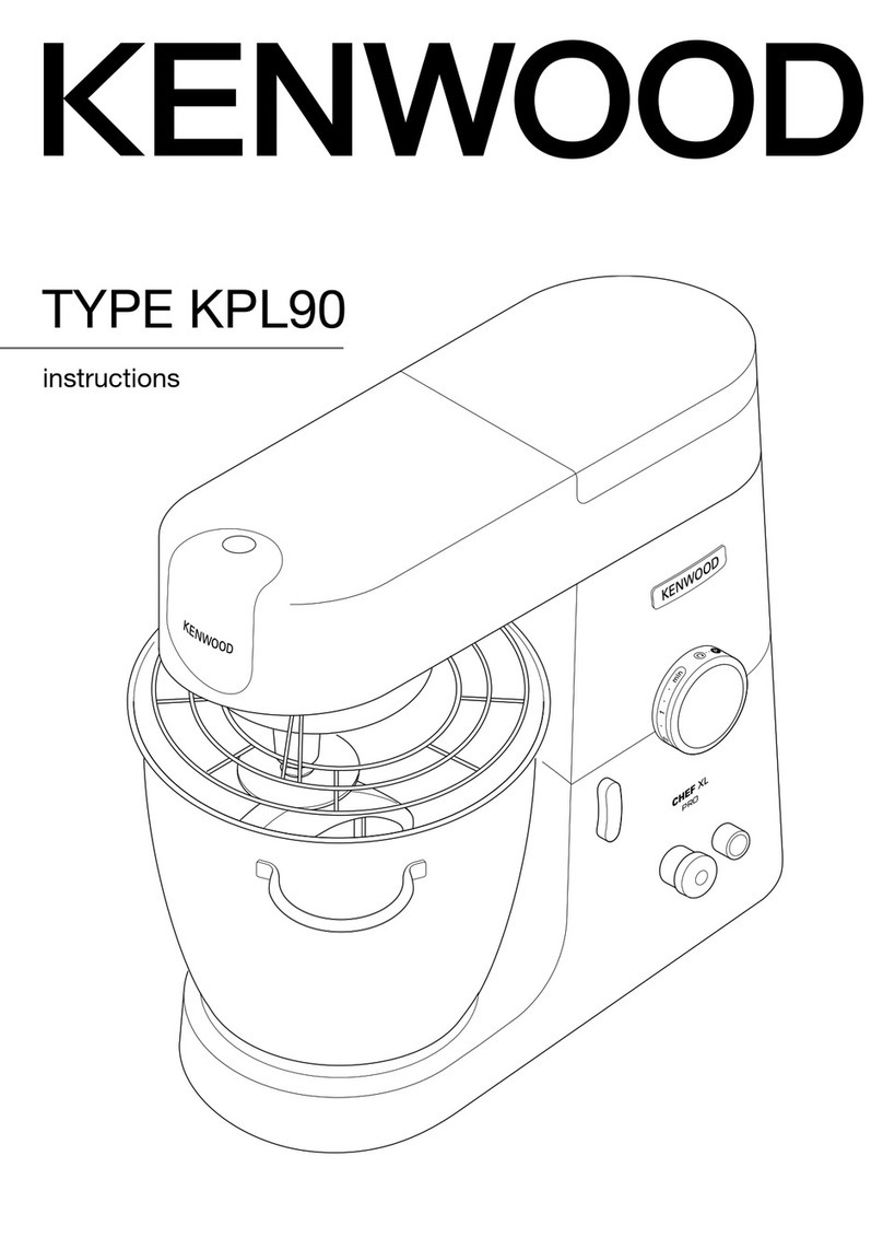 Kenwood KPL90 instructions