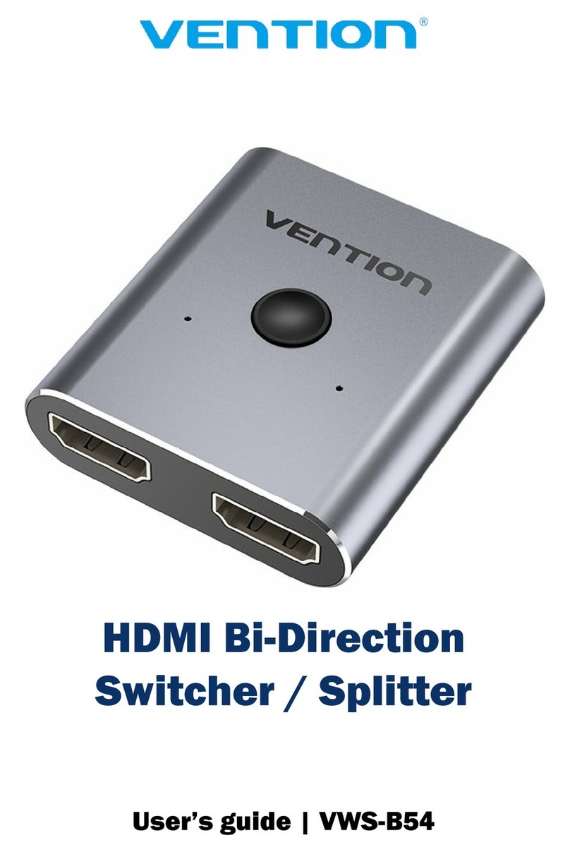 Vention VWS-B54 user guide