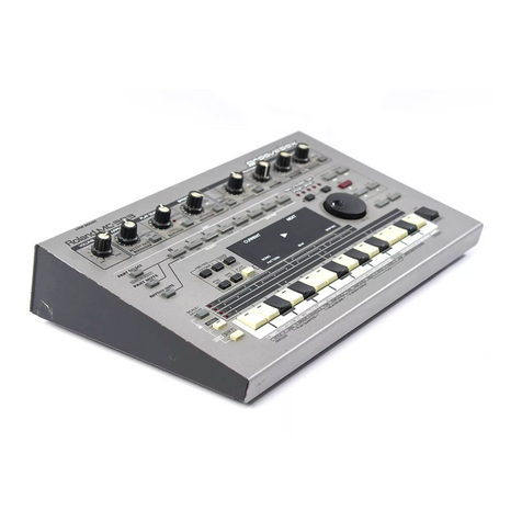 Roland MC-303 Groovebox User manual