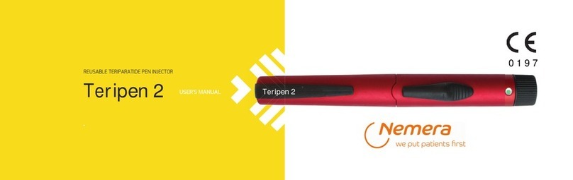 Nemera Teripen 2 User manual