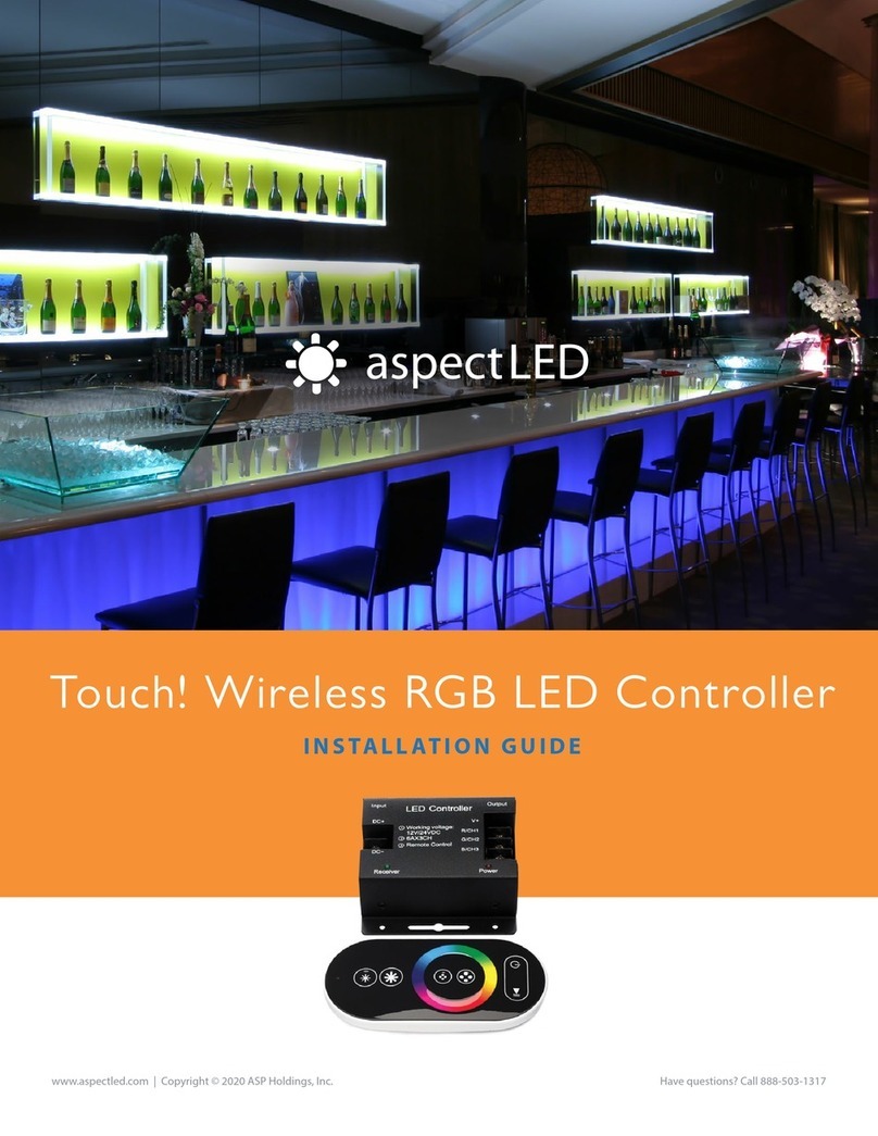 Aspect LED Touch! User manual