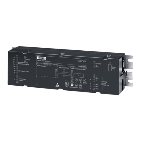 Siemens SIDOOR ATD4 W Series User guide Siemens SIDOOR ATD4 W Series User guide