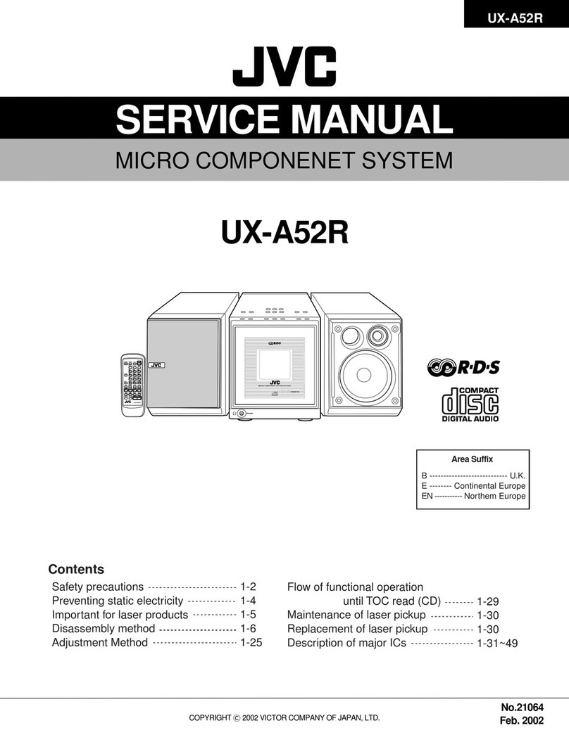 JVC UX-A52R User manual