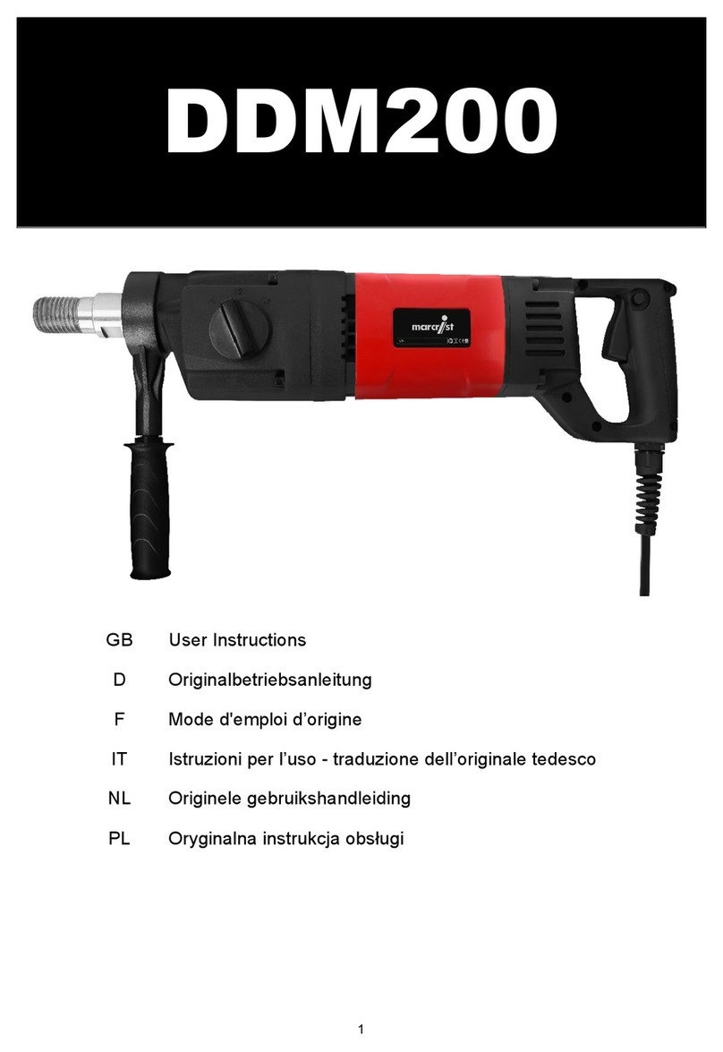 Marcrist DDM200 User manual