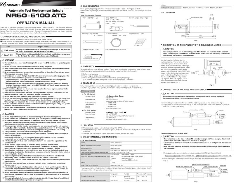 Nakanishi NR50 -5100 ATC Operation manual