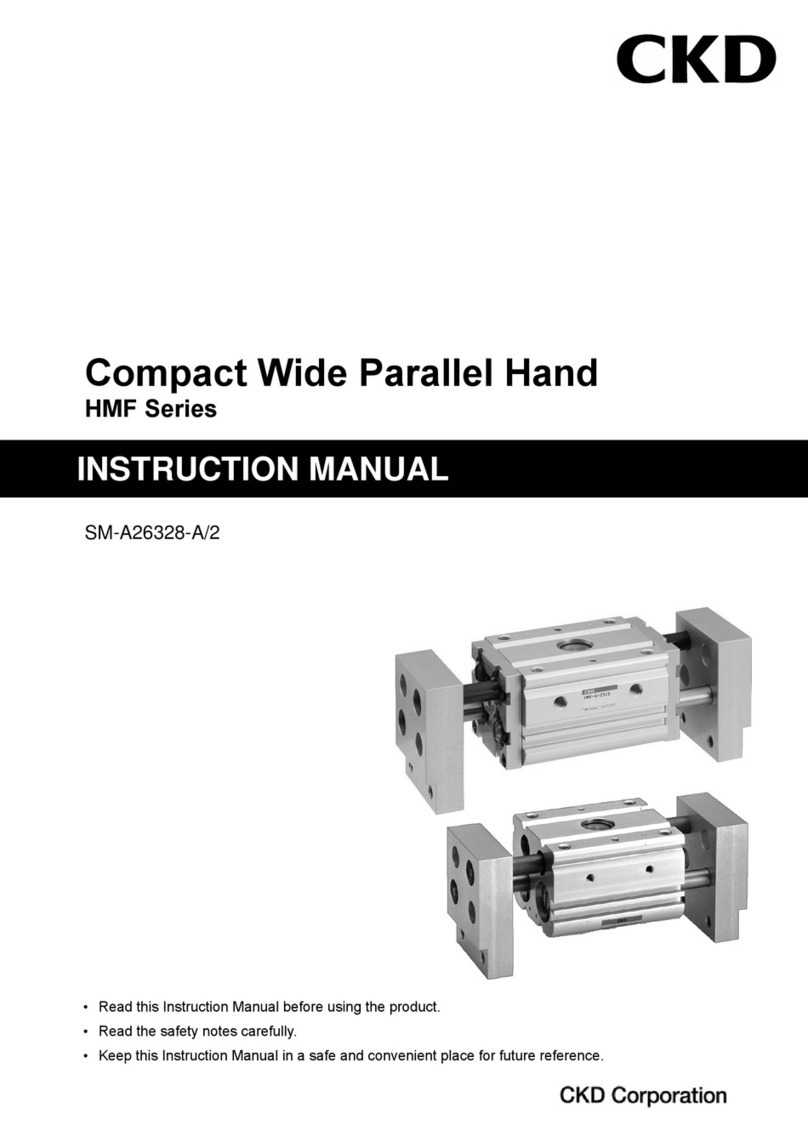 CKD HMF Series User manual CKD HMF Series User manual