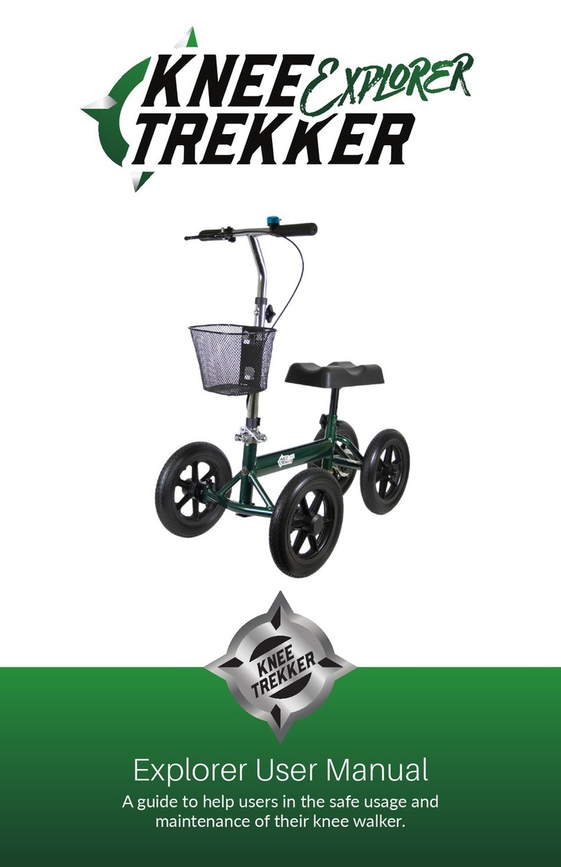 Lighthouse KNEE TREKKER Explorer user manual