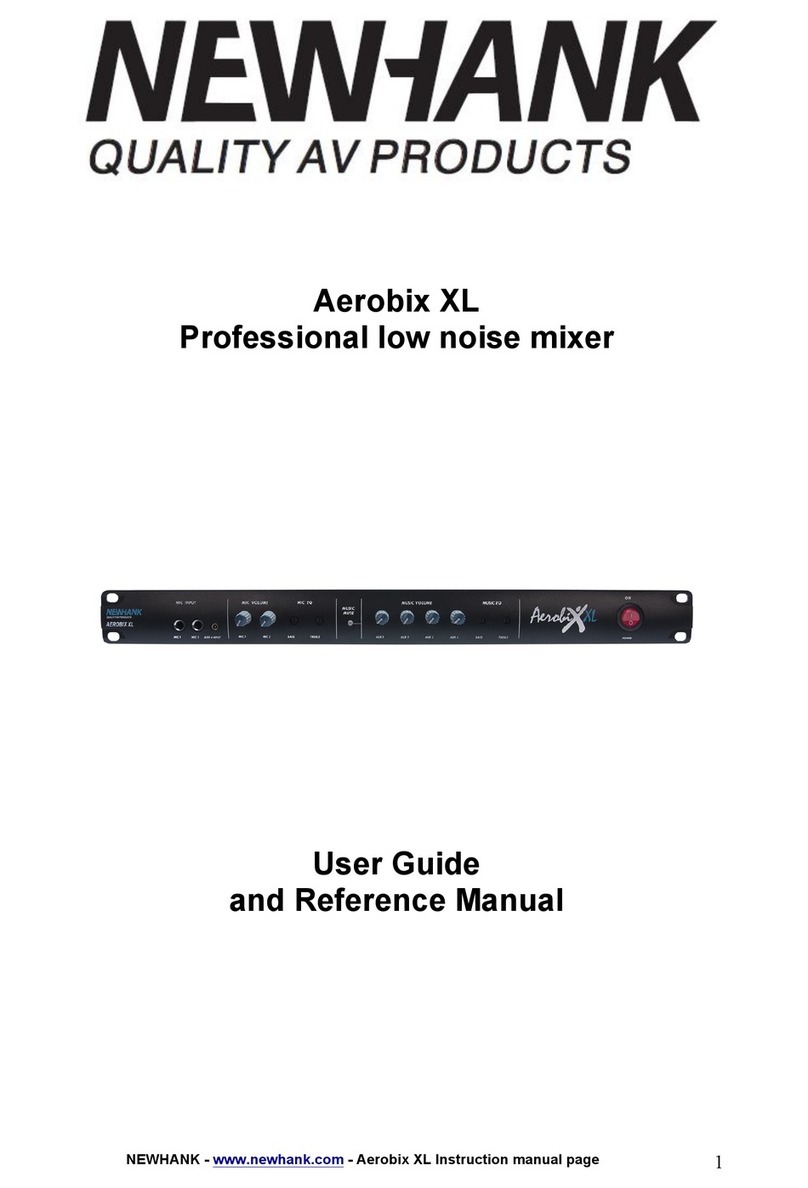NewHawk Aerobix XL User manual