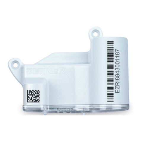 Zenner Electronic Data Capture Module Installation and operating instructions