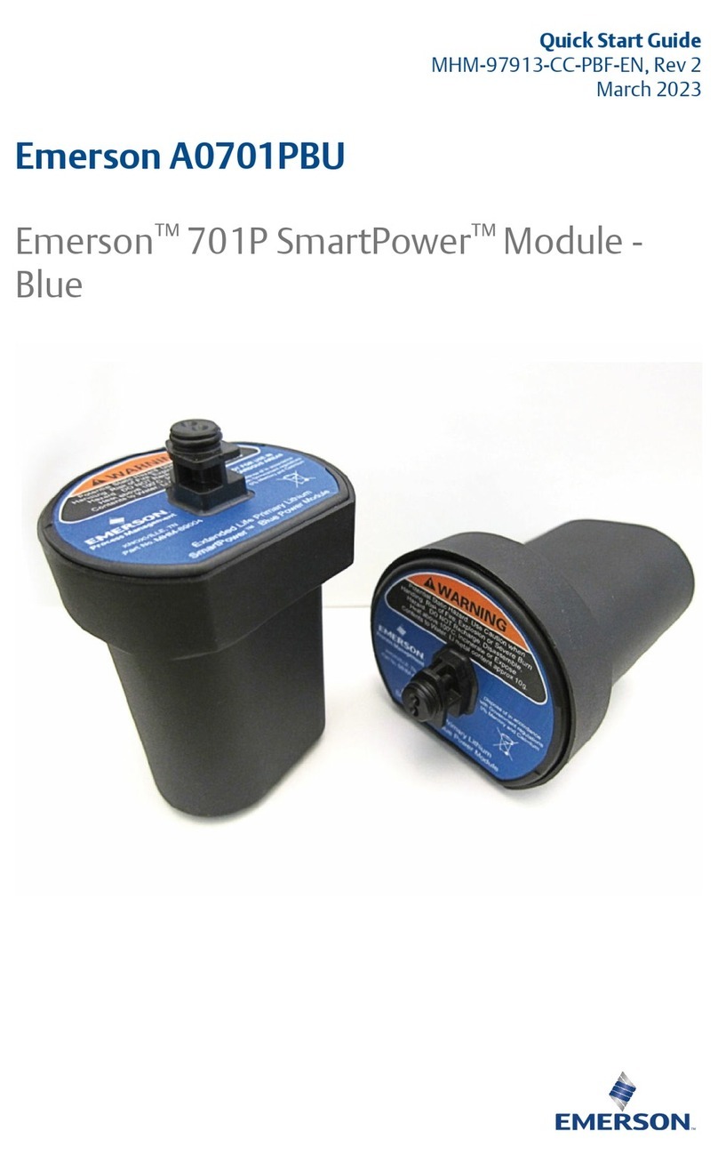 Emerson SmartPower 701P User manual Emerson SmartPower 701P User manual
