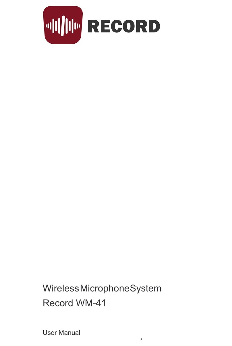 Record WM-41 user manual