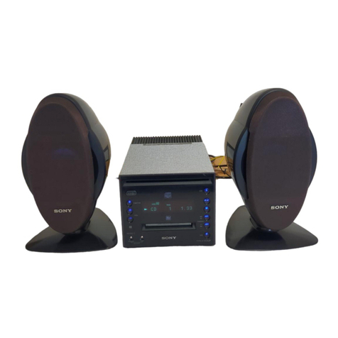 Sony CMT-C5 operating instructions