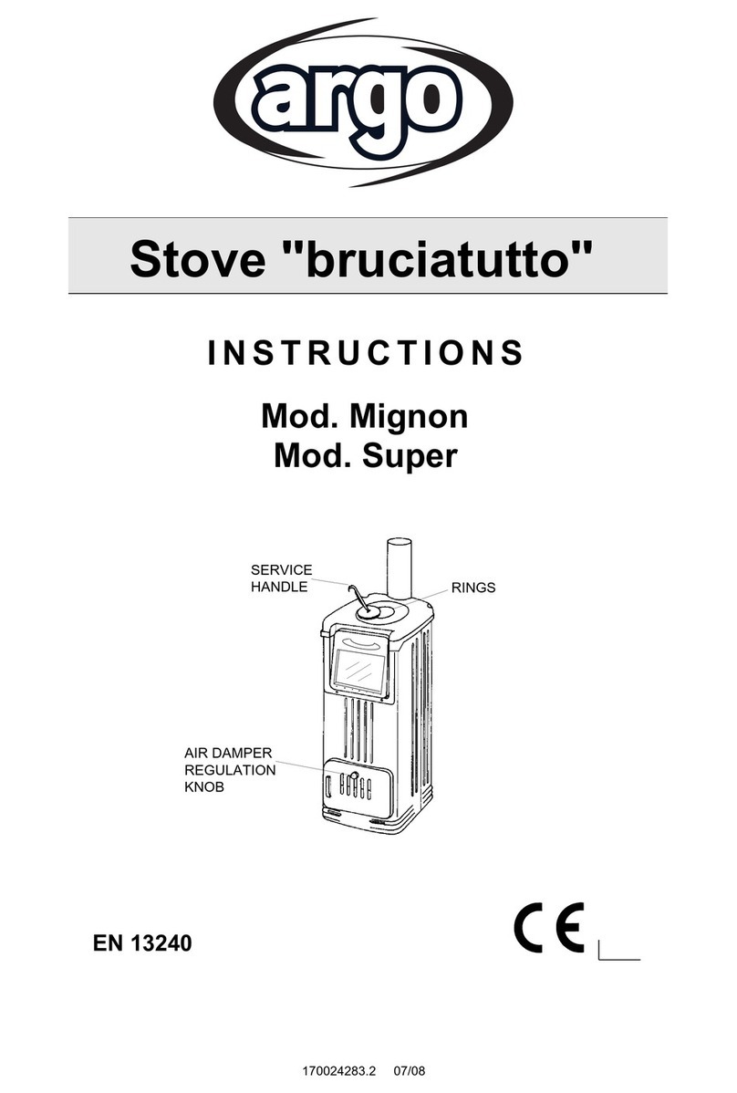 Argo Mignon User manual