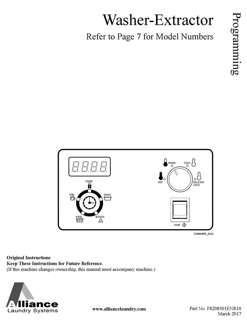 Alliance Laundry Systems HCD020GD2 manual