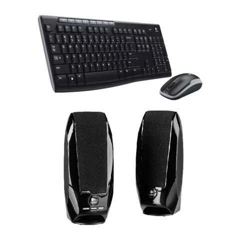Logitech MKZ260 User manual