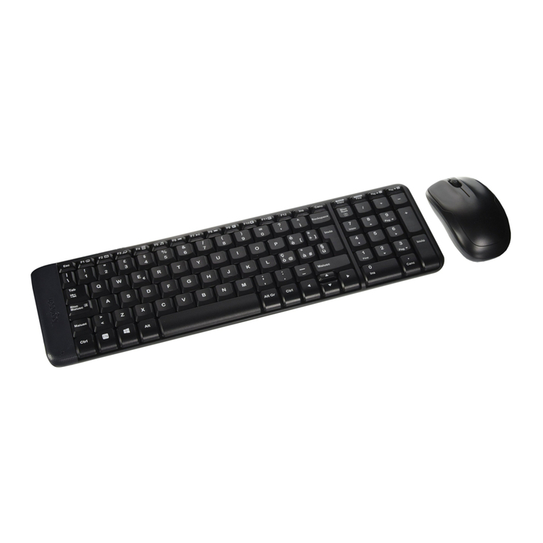 Logitech mk220 User manual Logitech mk220 User manual