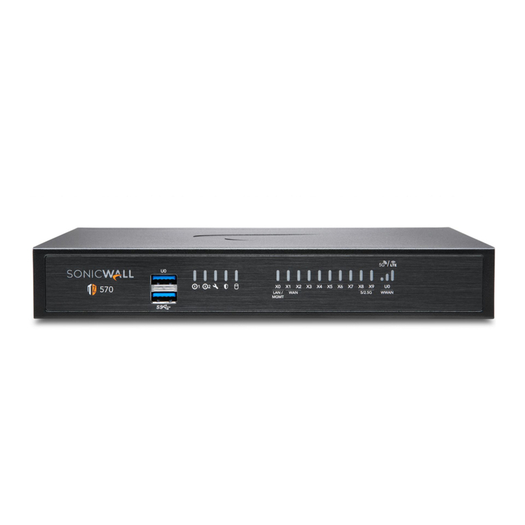 SonicWALL TZ570 User manual