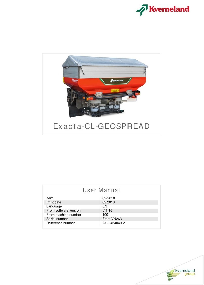 Kverneland Exacta-CL-GEOSPREAD user manual