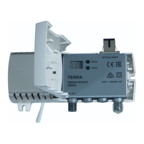 Terra Electronics OD003 manual