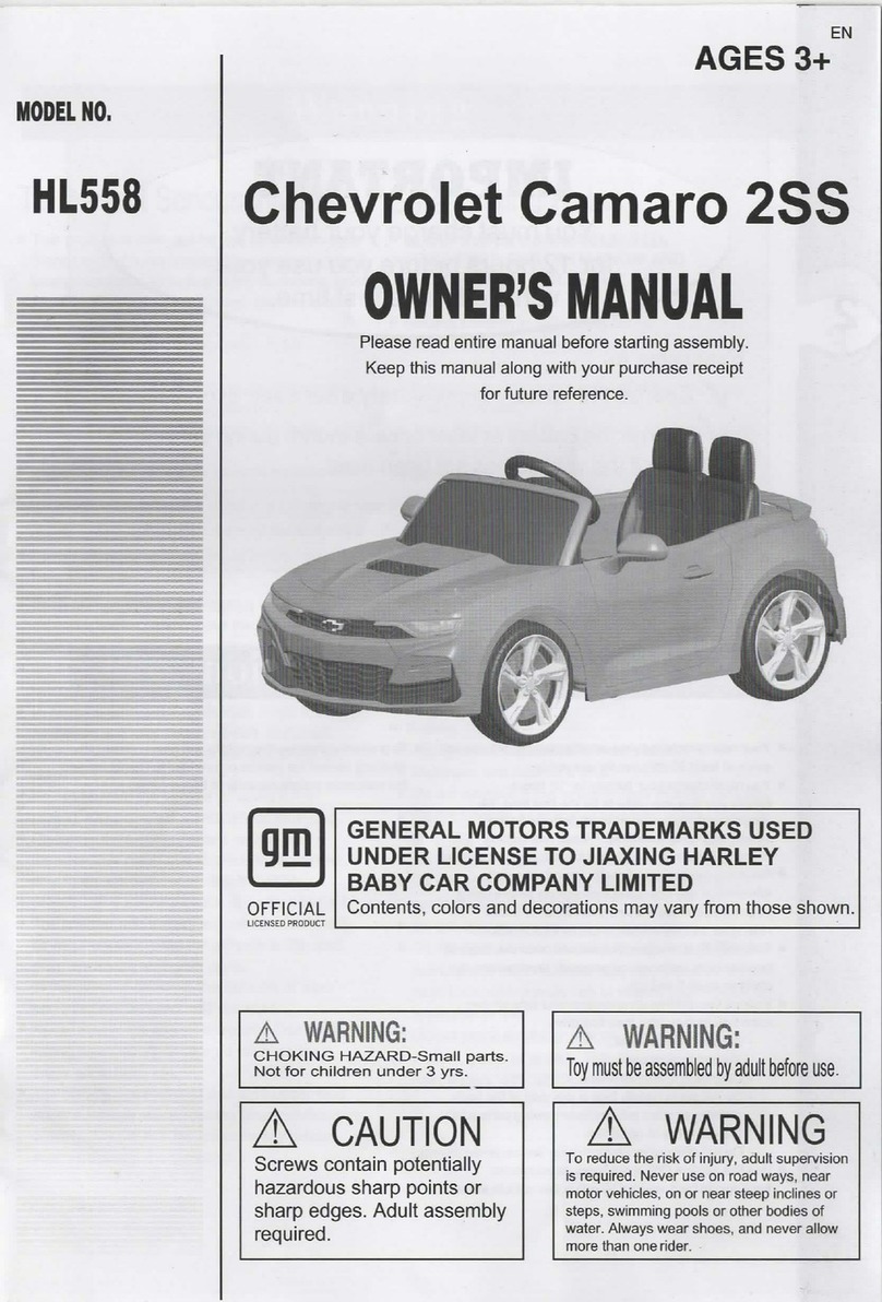 rollzone CHEVROLET CAMARO 2SS owner's manual