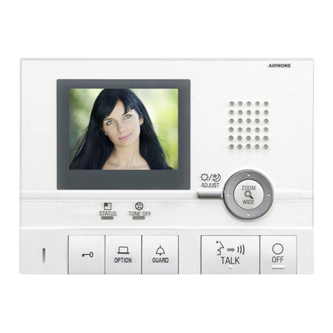 Aiphone GT-2C-L/GT-2C Operation manual