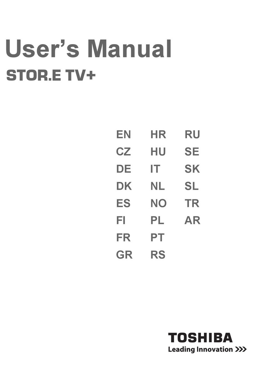 Toshiba STOR.E TV+ user manual