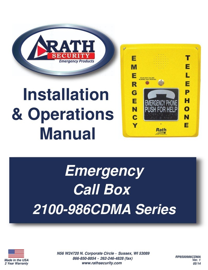 Rath 2100-986CDMA Series Operation manual