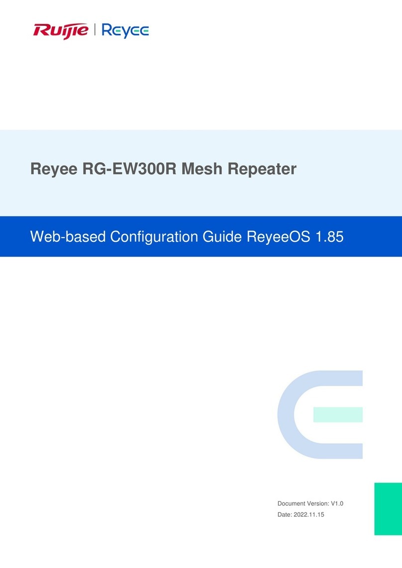 Ruijie Reyee RG-EW300R User manual