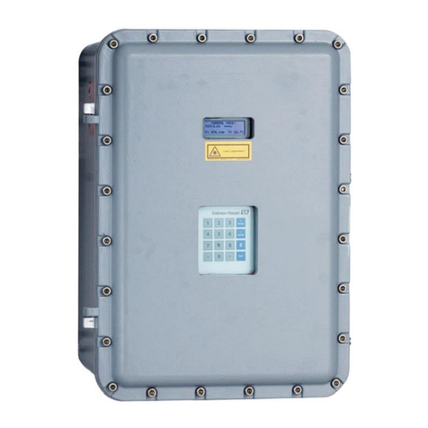 Endress+Hauser SpectraSensors SS2100i-1 User manual